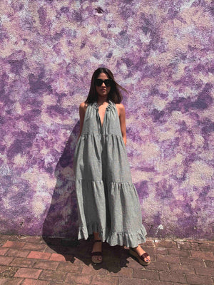 The Summer Love Dress - Grey